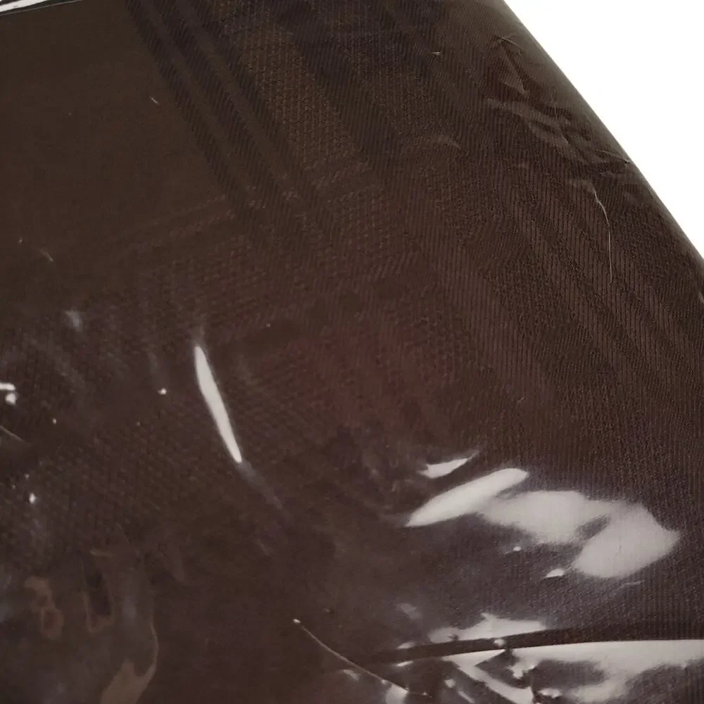 Vintage Lauren Tablecloth 60x102 Oblong Chocolate Brown NEW 11-2305-33